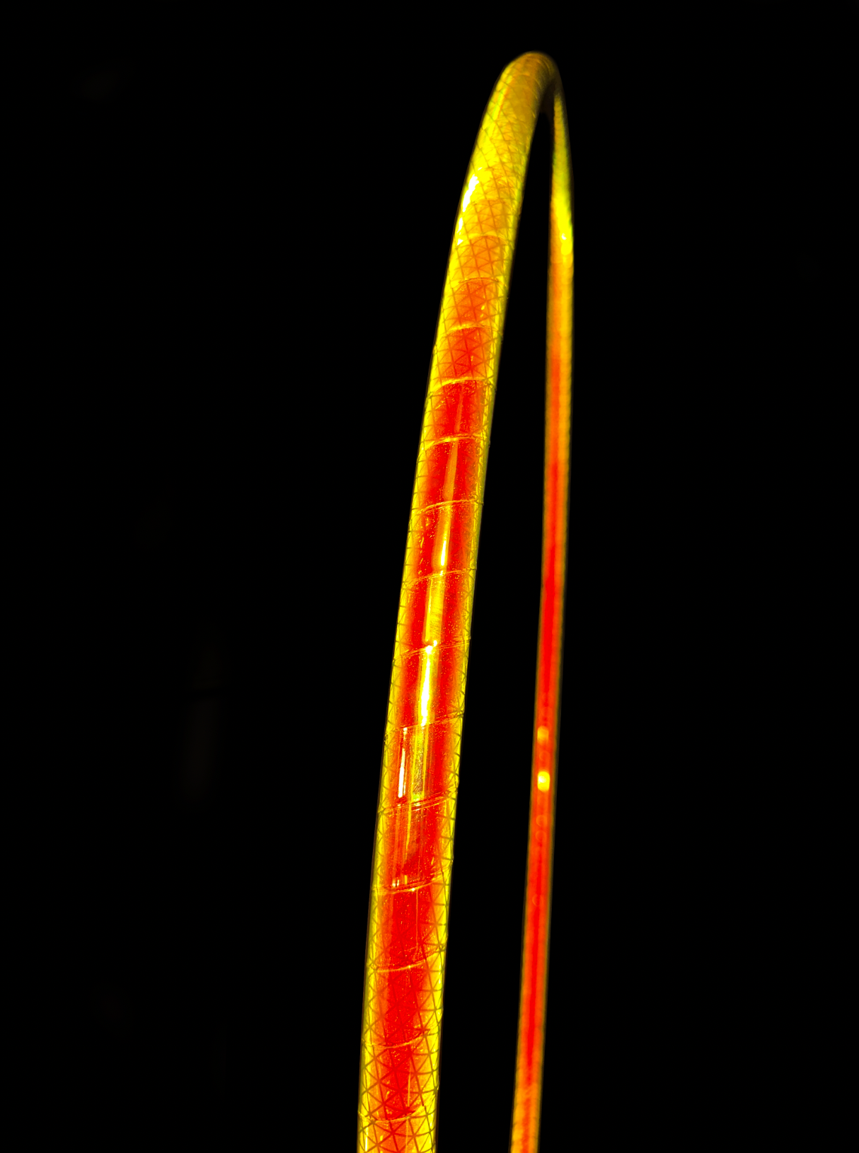 Citron Honey Color-Shift Reflective Taped Hoops