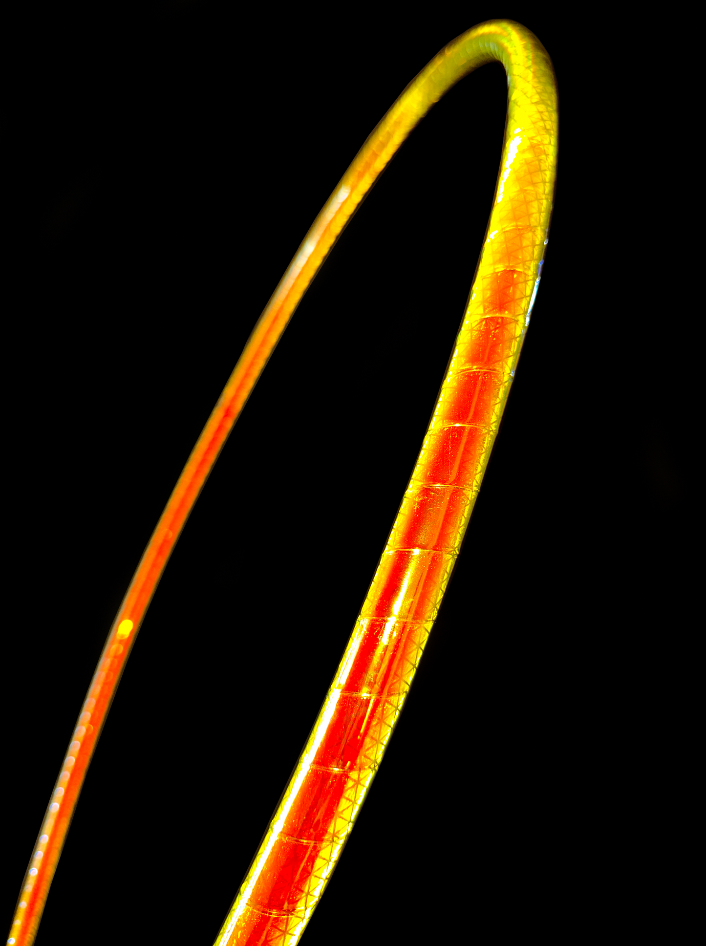 Citron Honey Color-Shift Reflective Taped Hoops