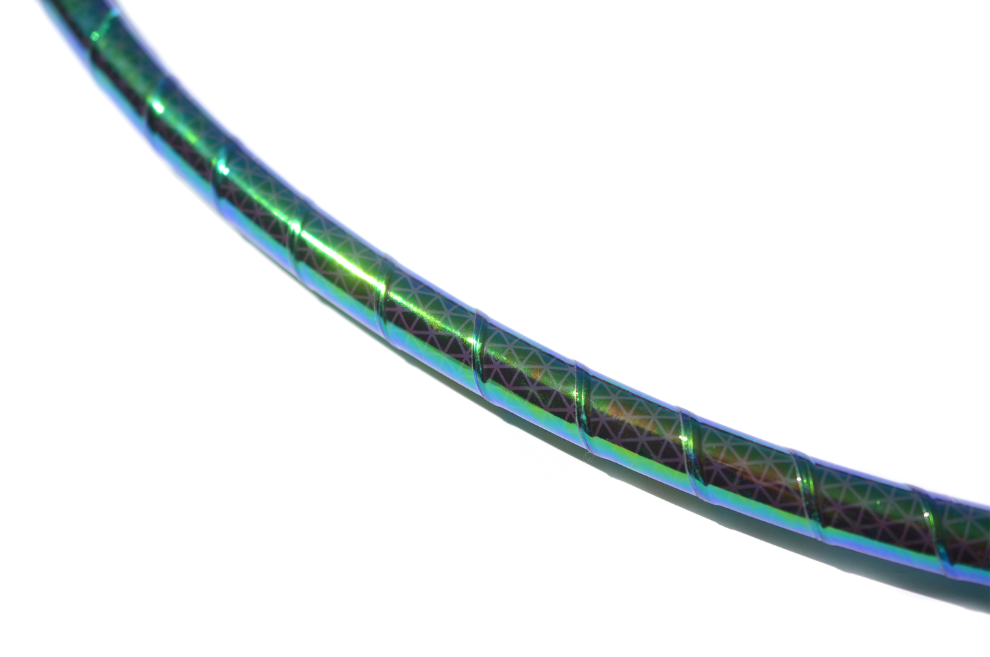 Black Pearl Opalescent Color-Shift Reflective Taped Hoops