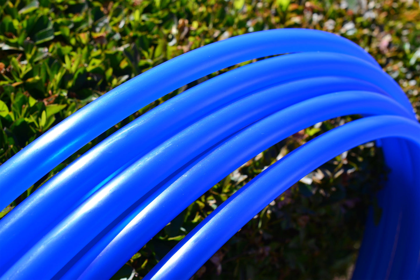 5/8 UV Blue Colored Polypro Hoops