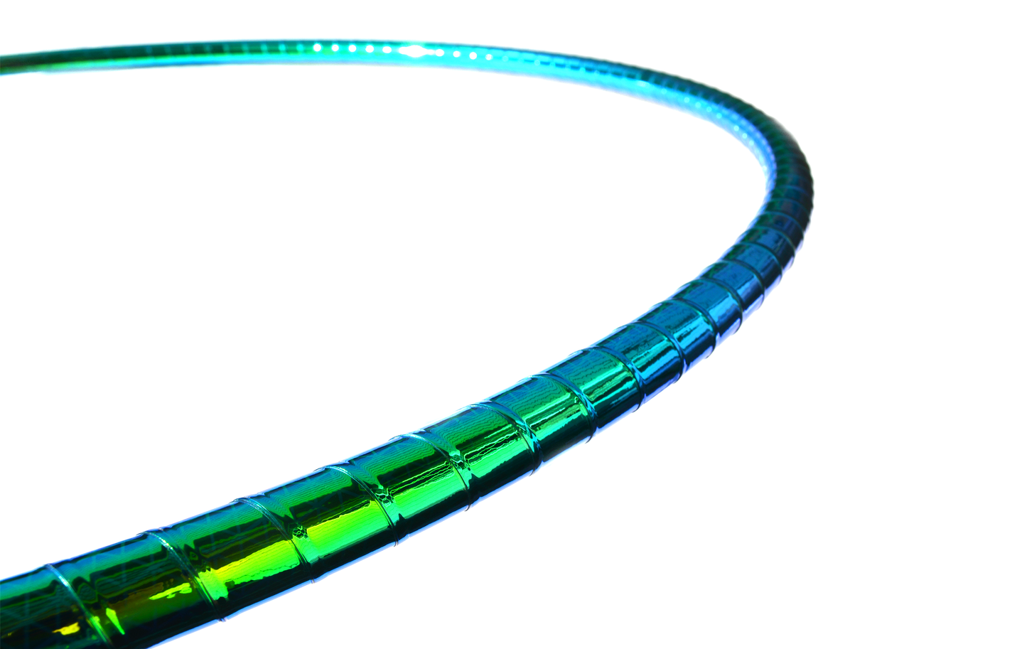 Blue Lagoon Color-Shift Reflective Taped Performance Hoops