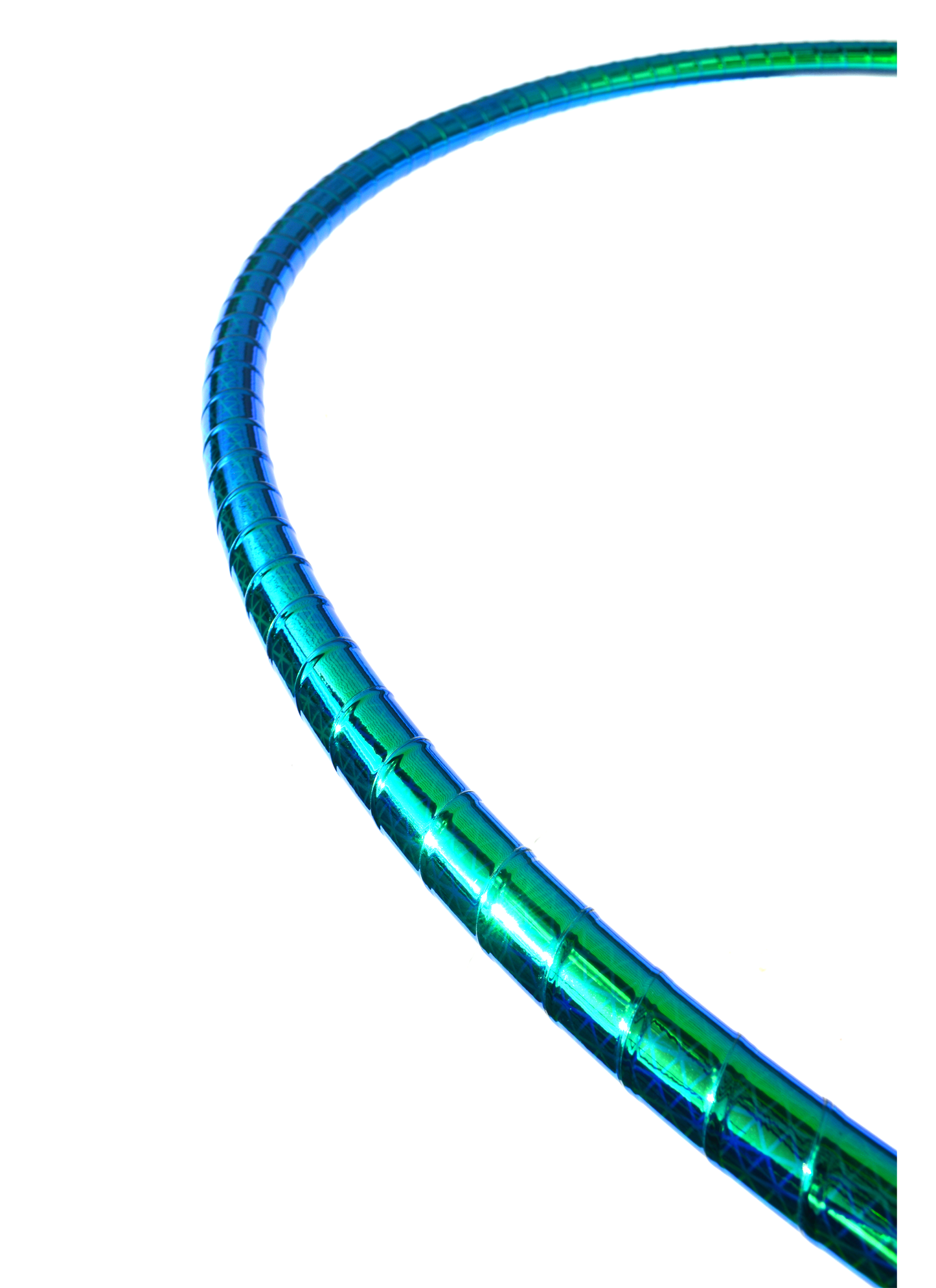Blue Lagoon Color-Shift Reflective Taped Performance Hoops