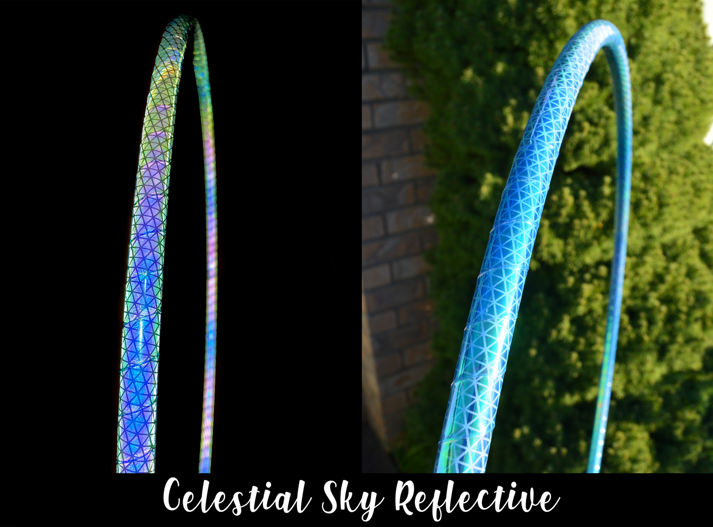 Reflective Taped Sectional Hoops