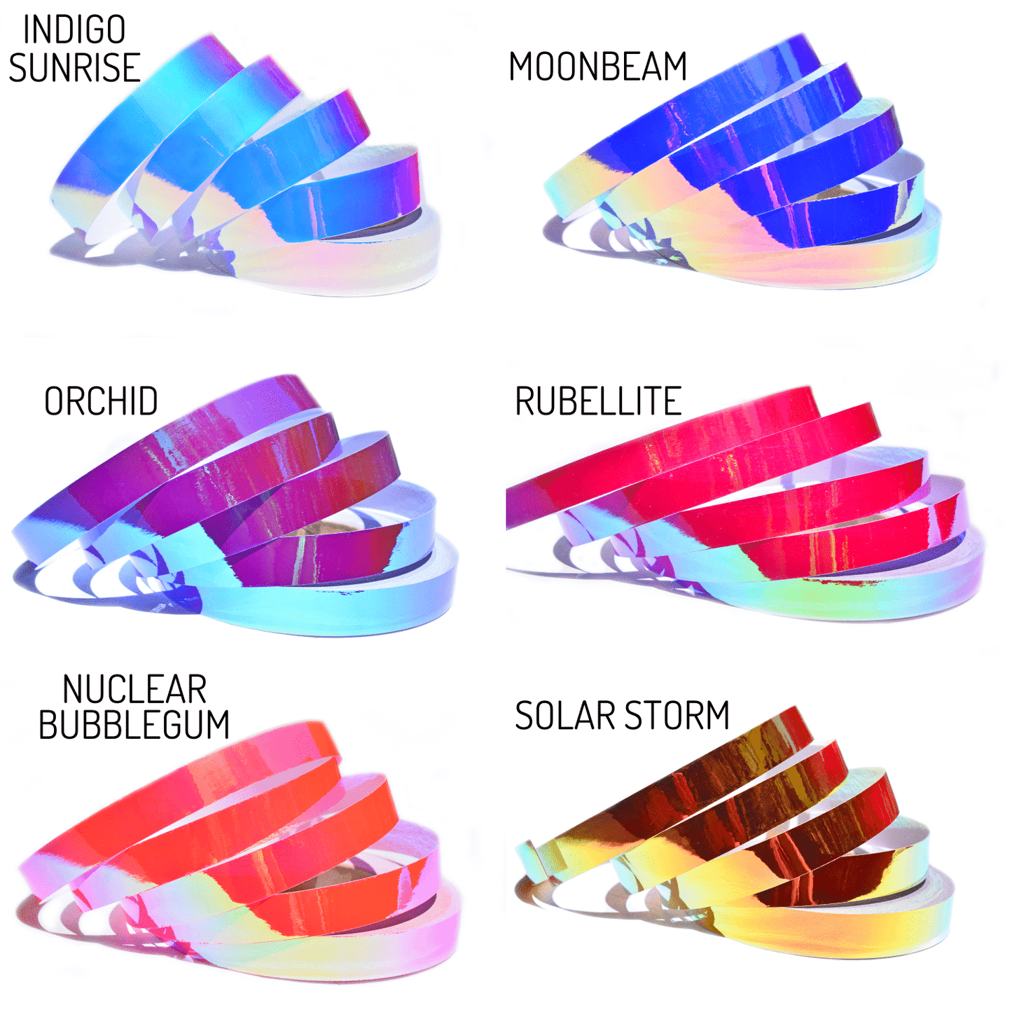 Color-Shift Performance Taped Hoops