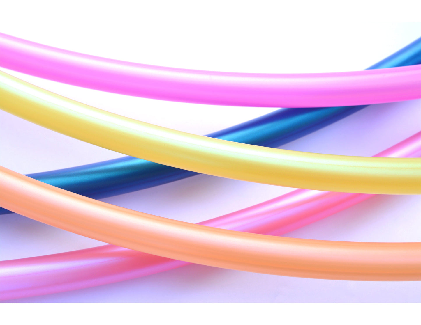 5/8 Lemon Lime Color-Shift Colored Polypro Hoops