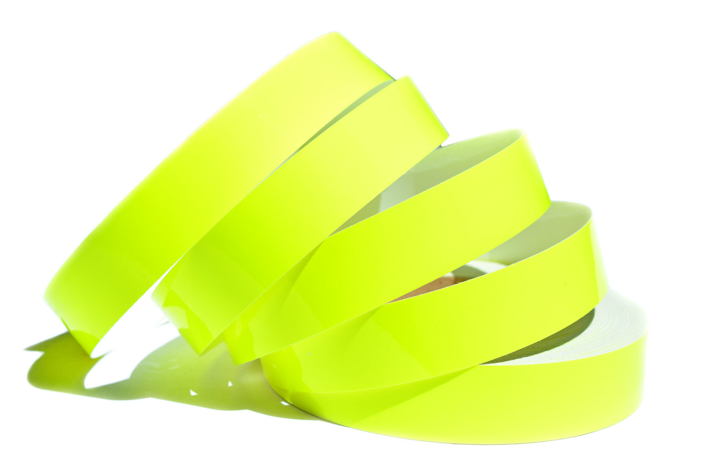 Electric Yellow Gloss Taped Performance Hoops