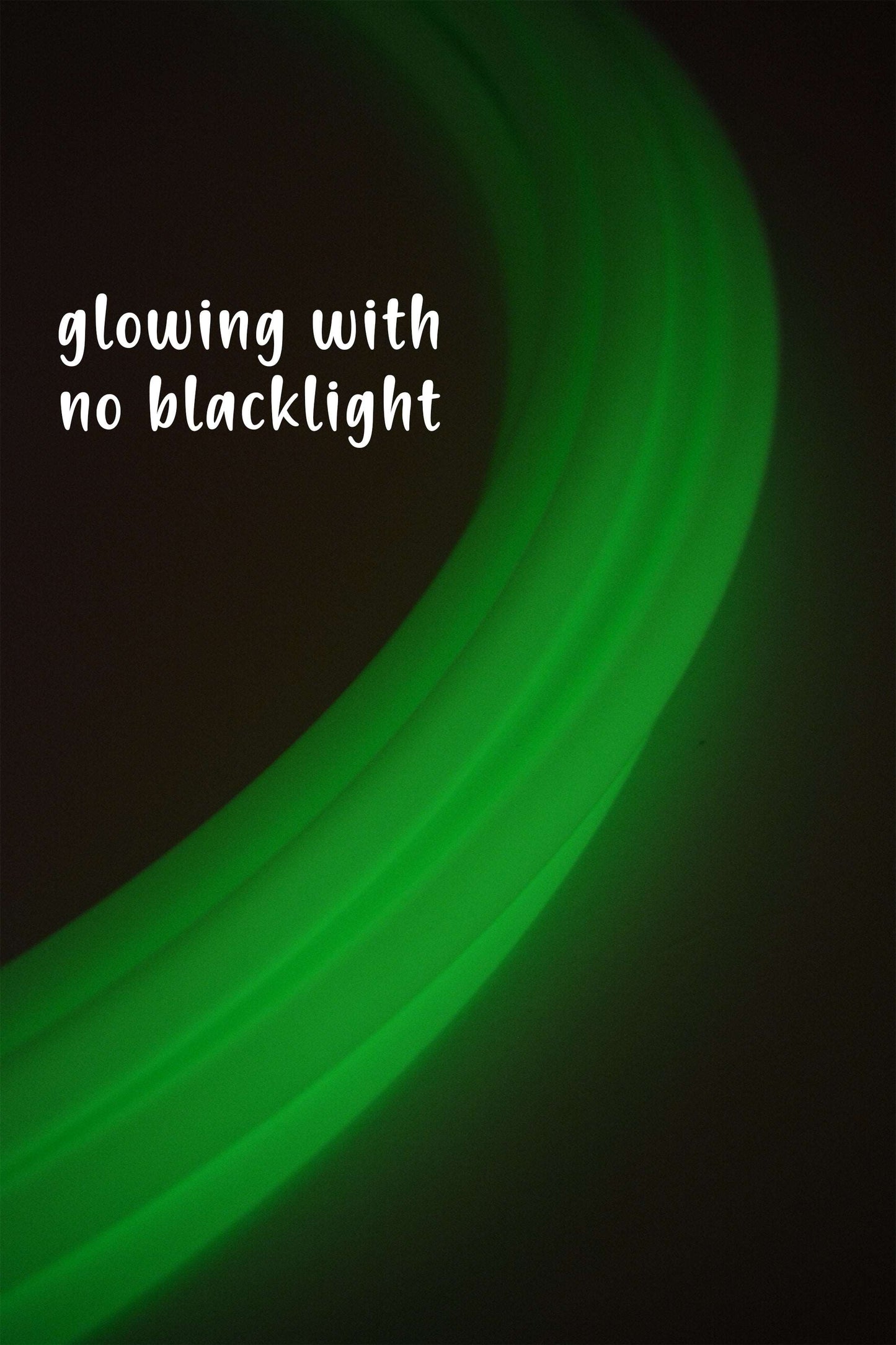 3/4 UV Glow in the Dark Colored Polypro Hoops