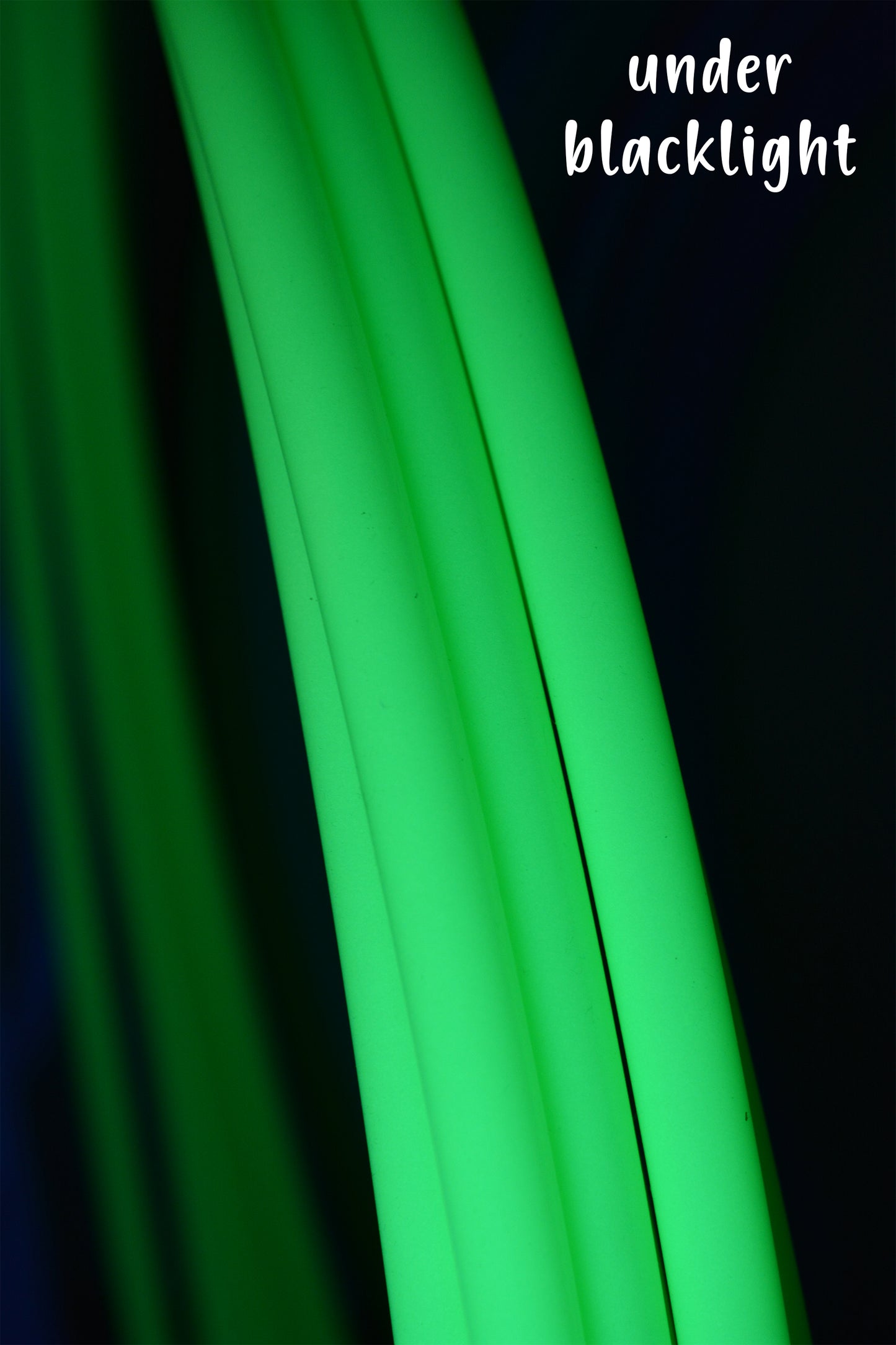 3/4 UV Glow in the Dark Colored Polypro Hoops