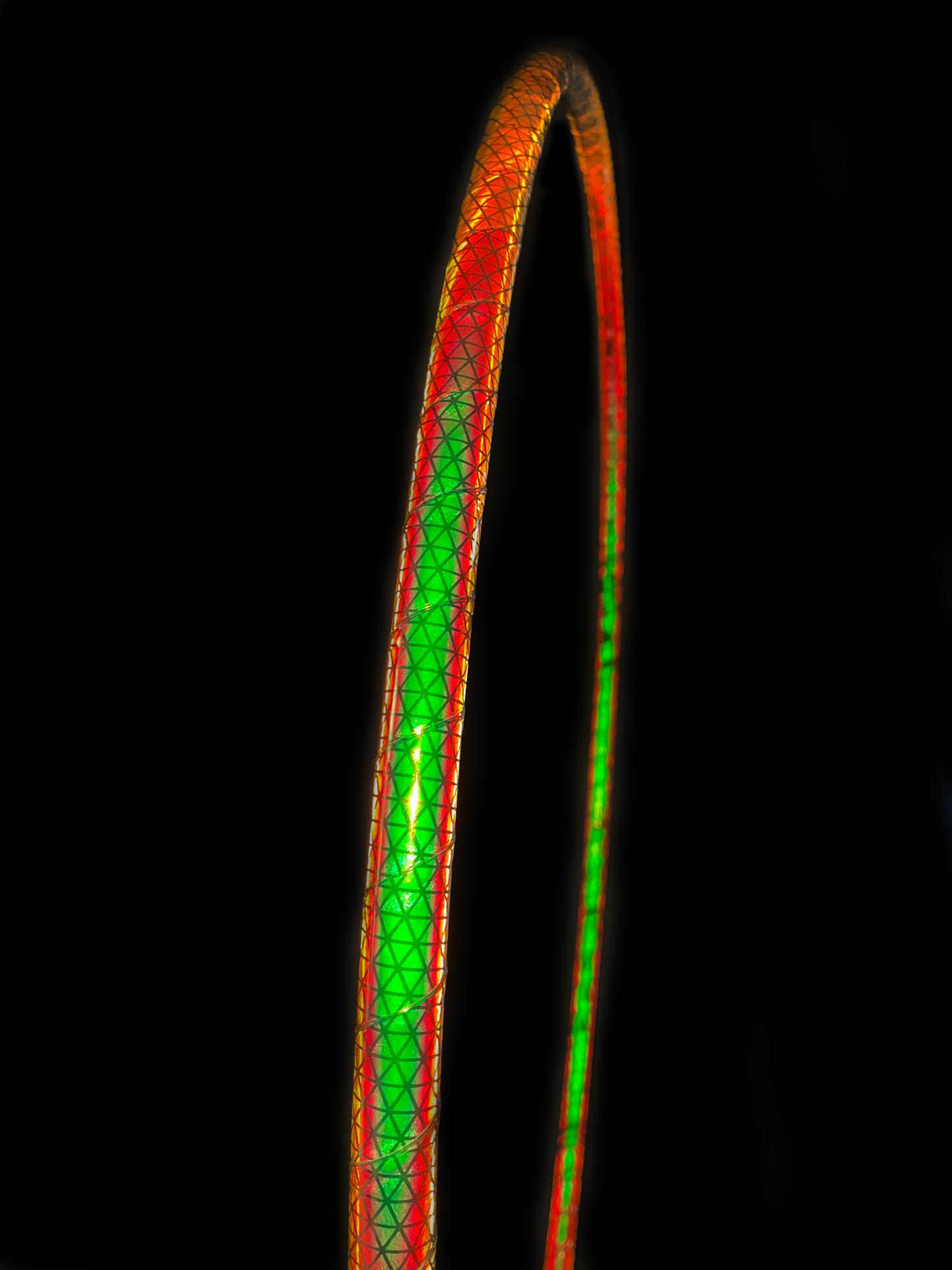 UV Gold Firefly Reflective Taped Hoops