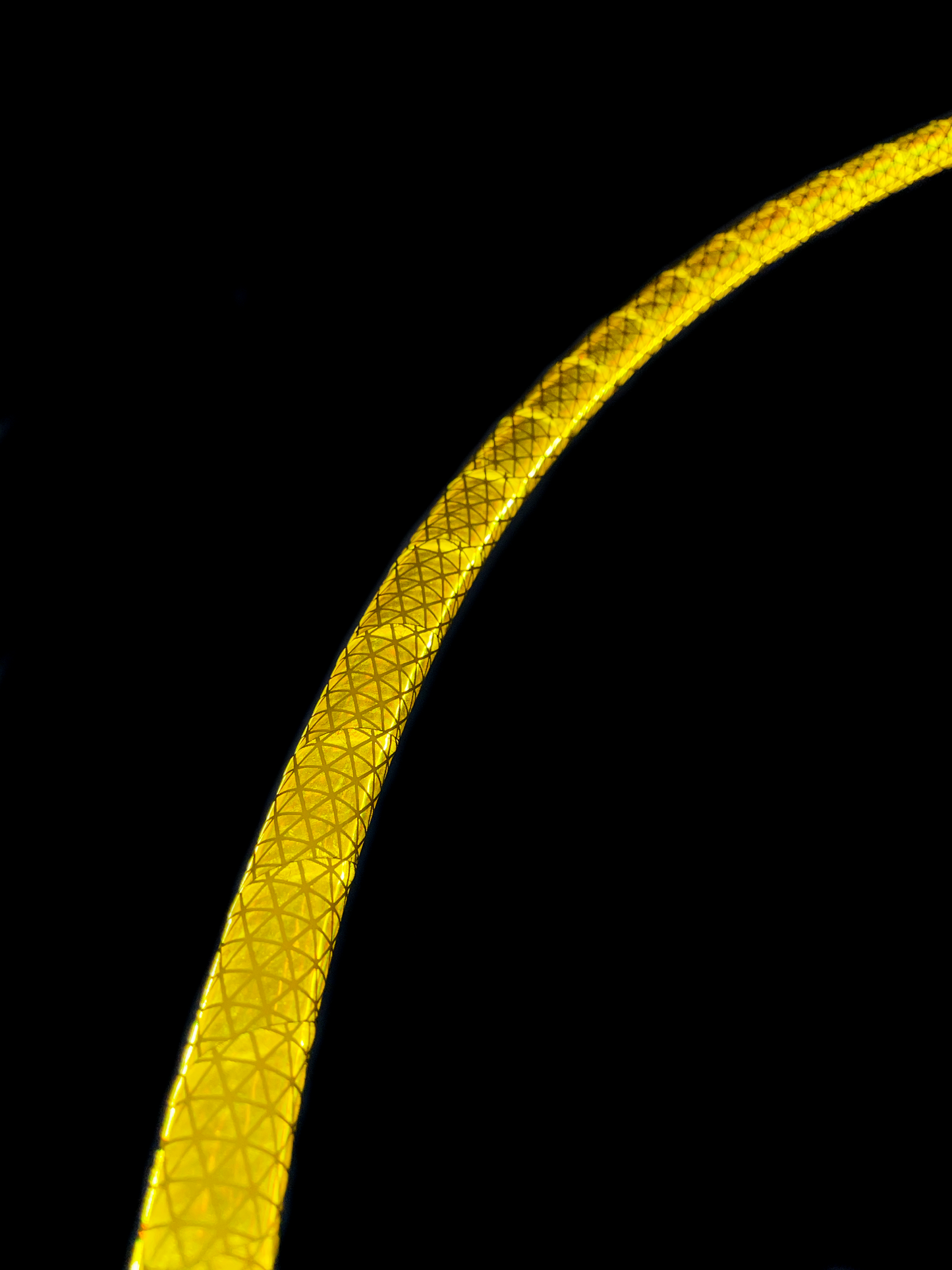 Gold High Intensity Reflective Taped Hoops