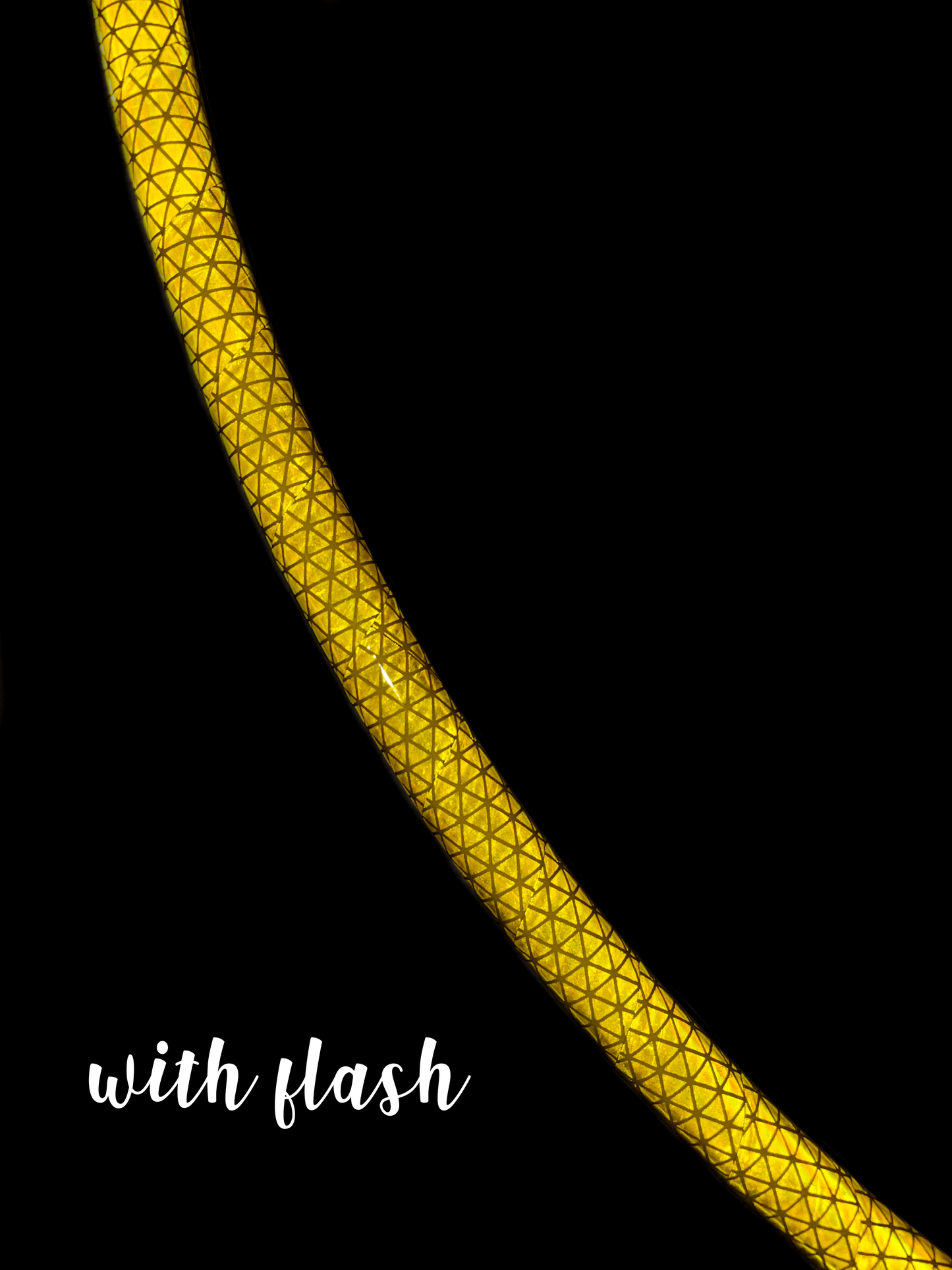 Gold High Intensity Reflective Taped Hoops