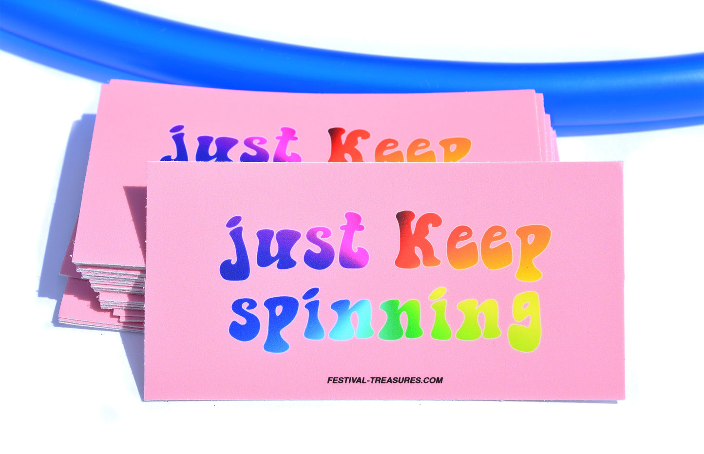 Just Keep Spinning ~ Flow Sticker
