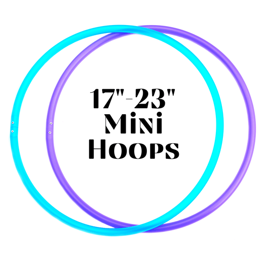 17" - 23" Inch Mini Hoops ~ 5/8 Polypro Minis ~ Customize your own!