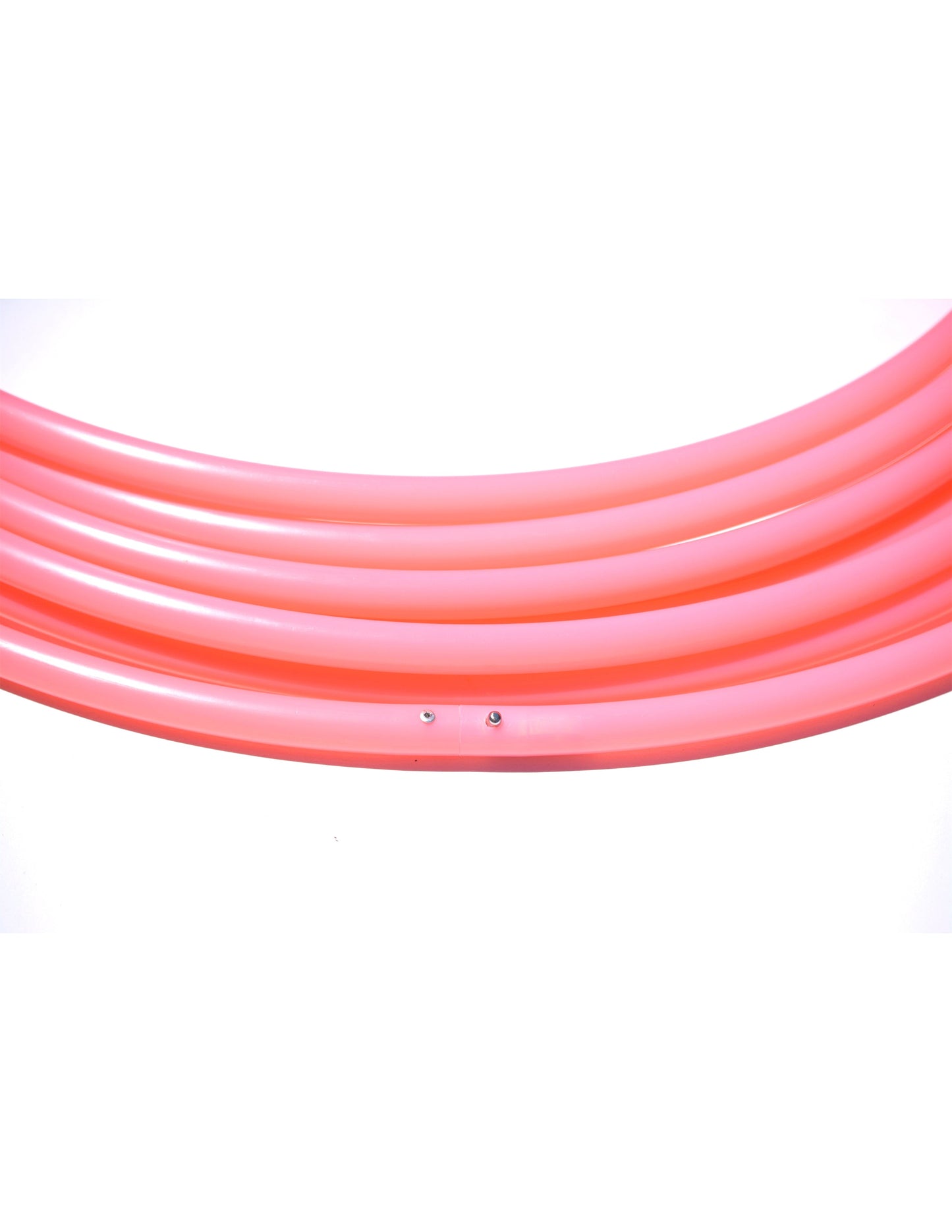 5/8 UV Morganite Colored Polypro Hoops