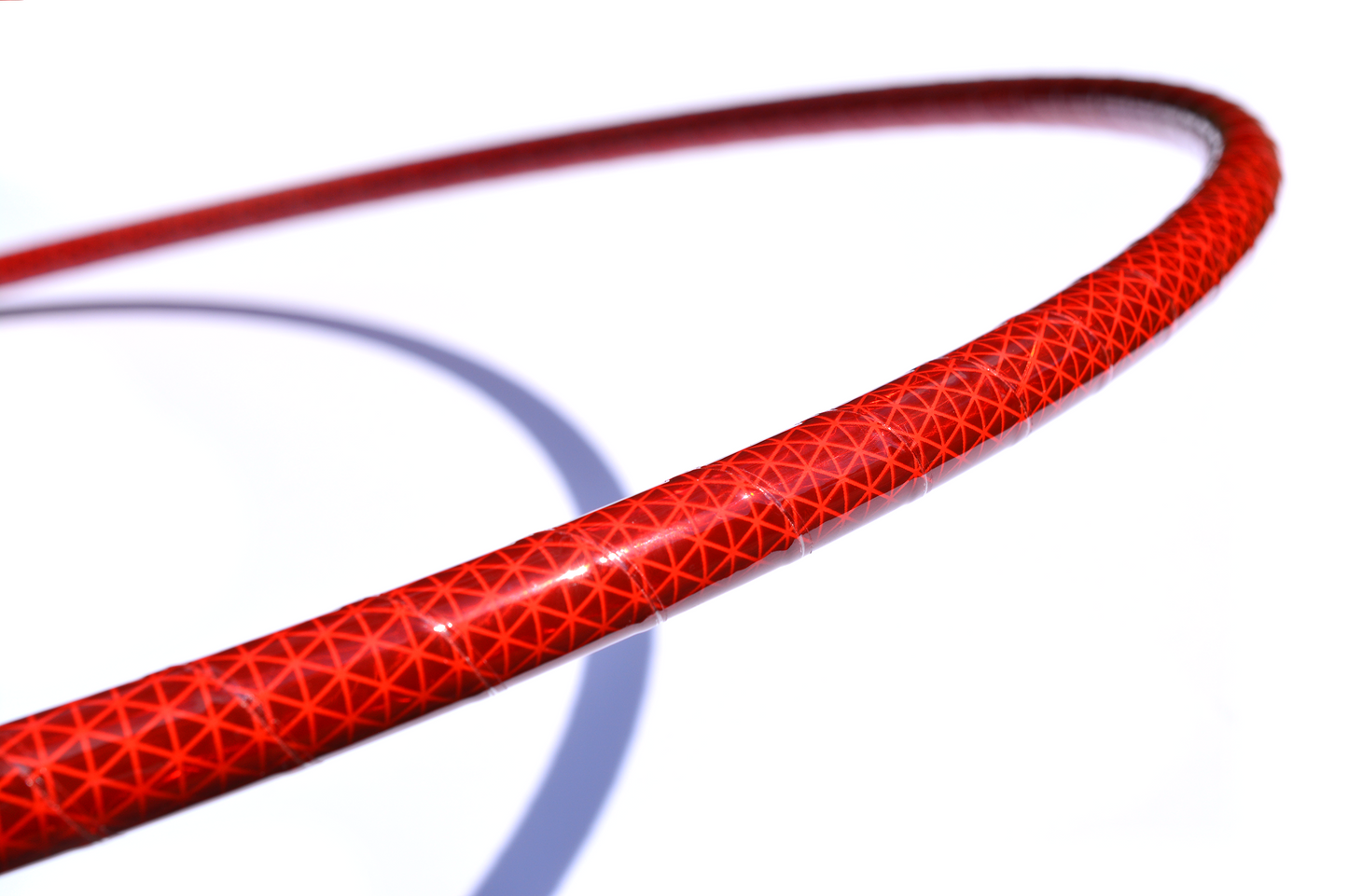 Red Reflective Taped Hoops