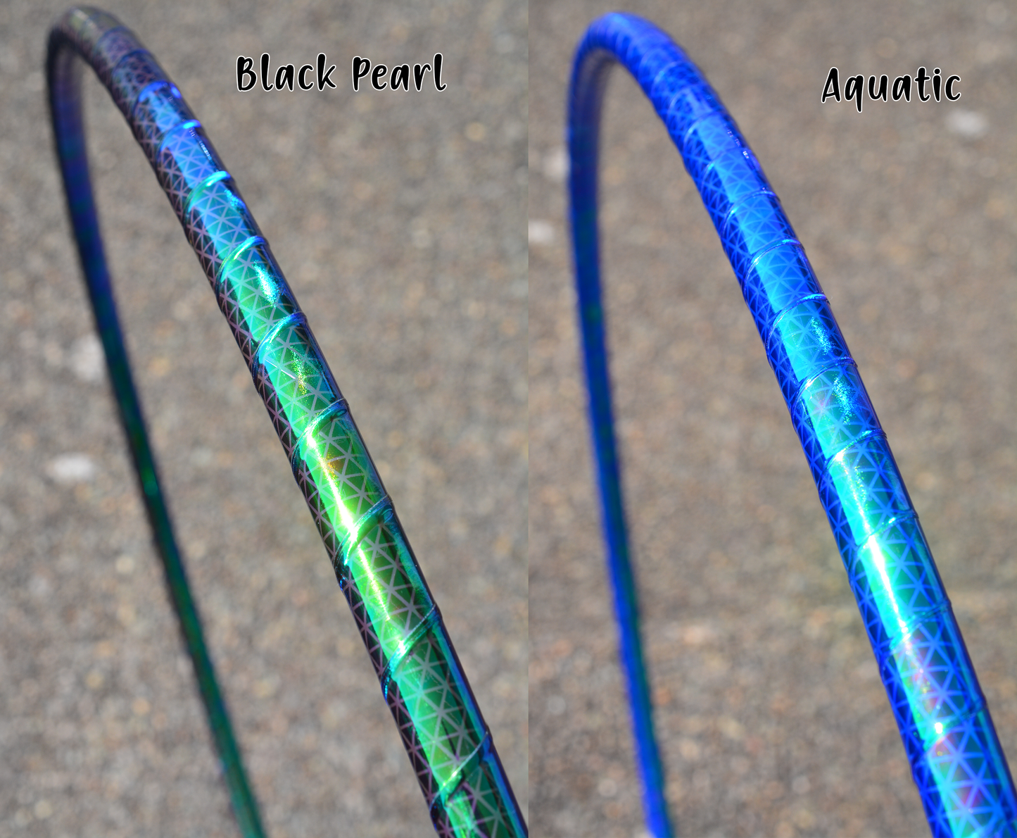 Reflective Taped Sectional Hoops