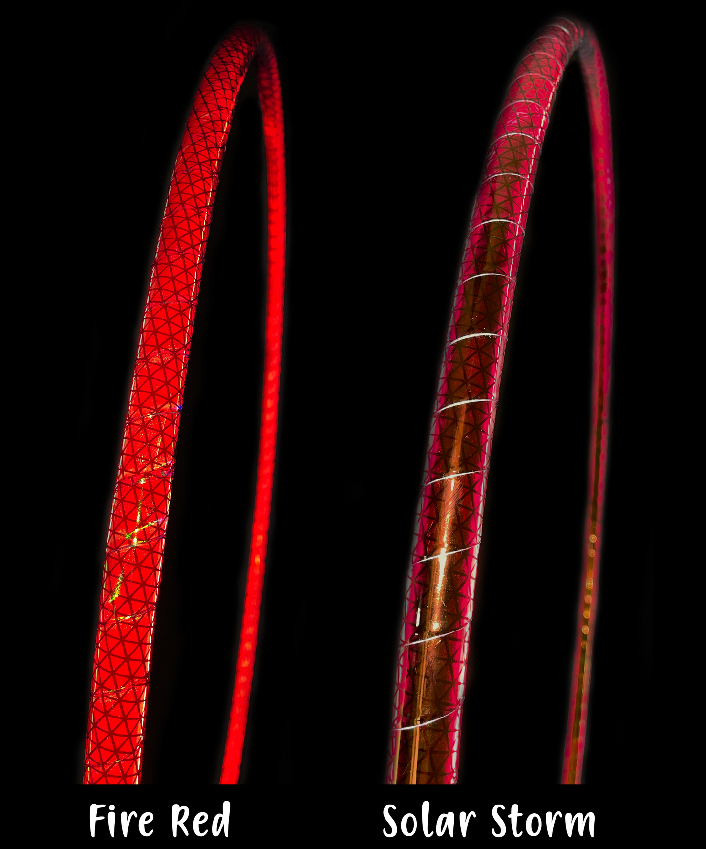 Reflective Taped Sectional Hoops