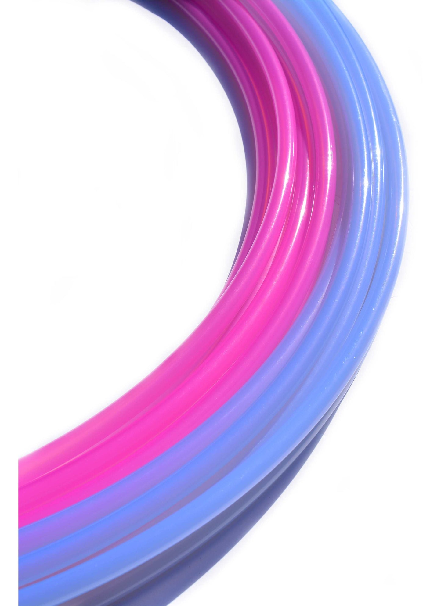 5/8 & 3/4 Magenta Sun Shifting Colored Polypro Hoops