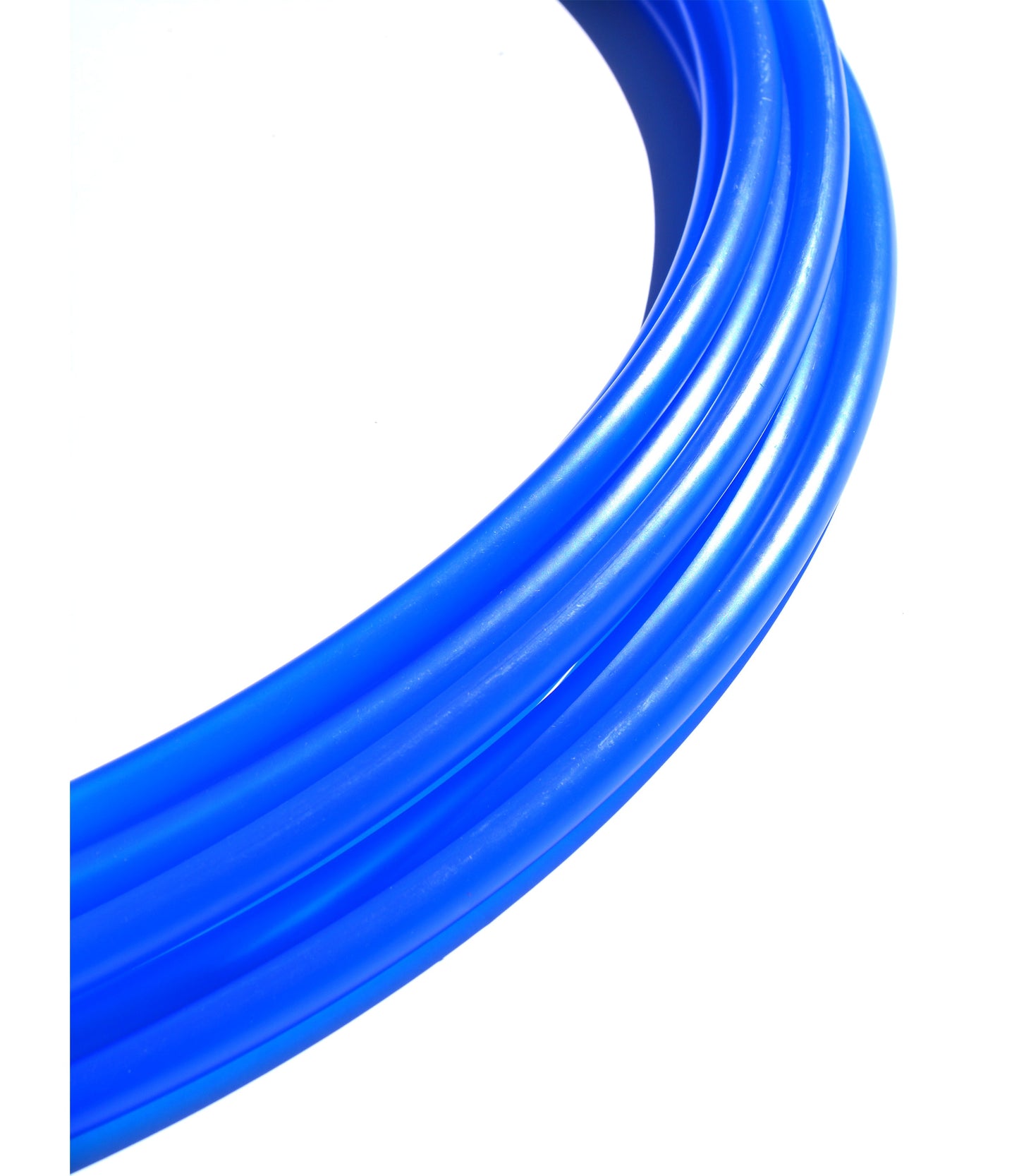 3/4 UV Blue Colored Polypro Hoops