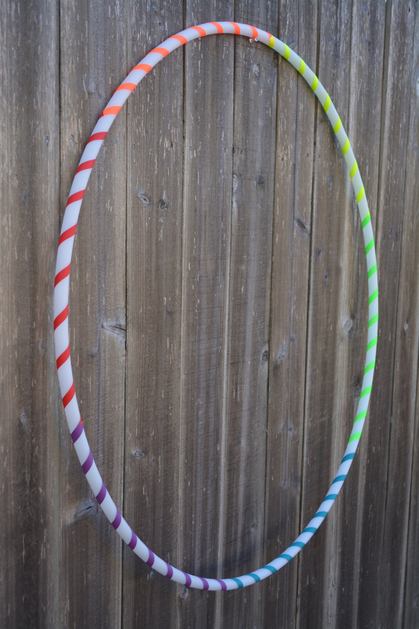 HDPE & Polypro Beginner Hula Hoops with Colored Gaffer Tape - Best Seller