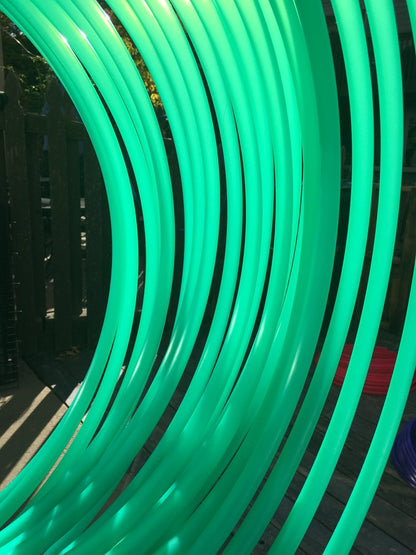 5/8 UV Green Calcite Polypro Hoops