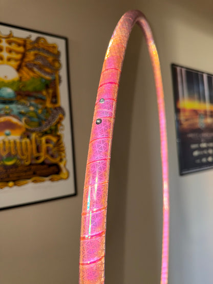 Pixie Dust Opalescent Color-Shift Reflective Taped Hoops