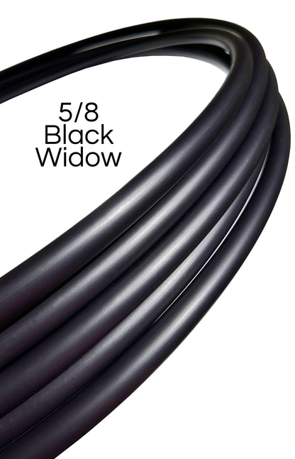 5/8 Black Widow Colored Polypro Hoops