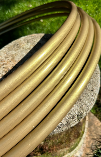 5/8 Gold Colored Polypro Hoops