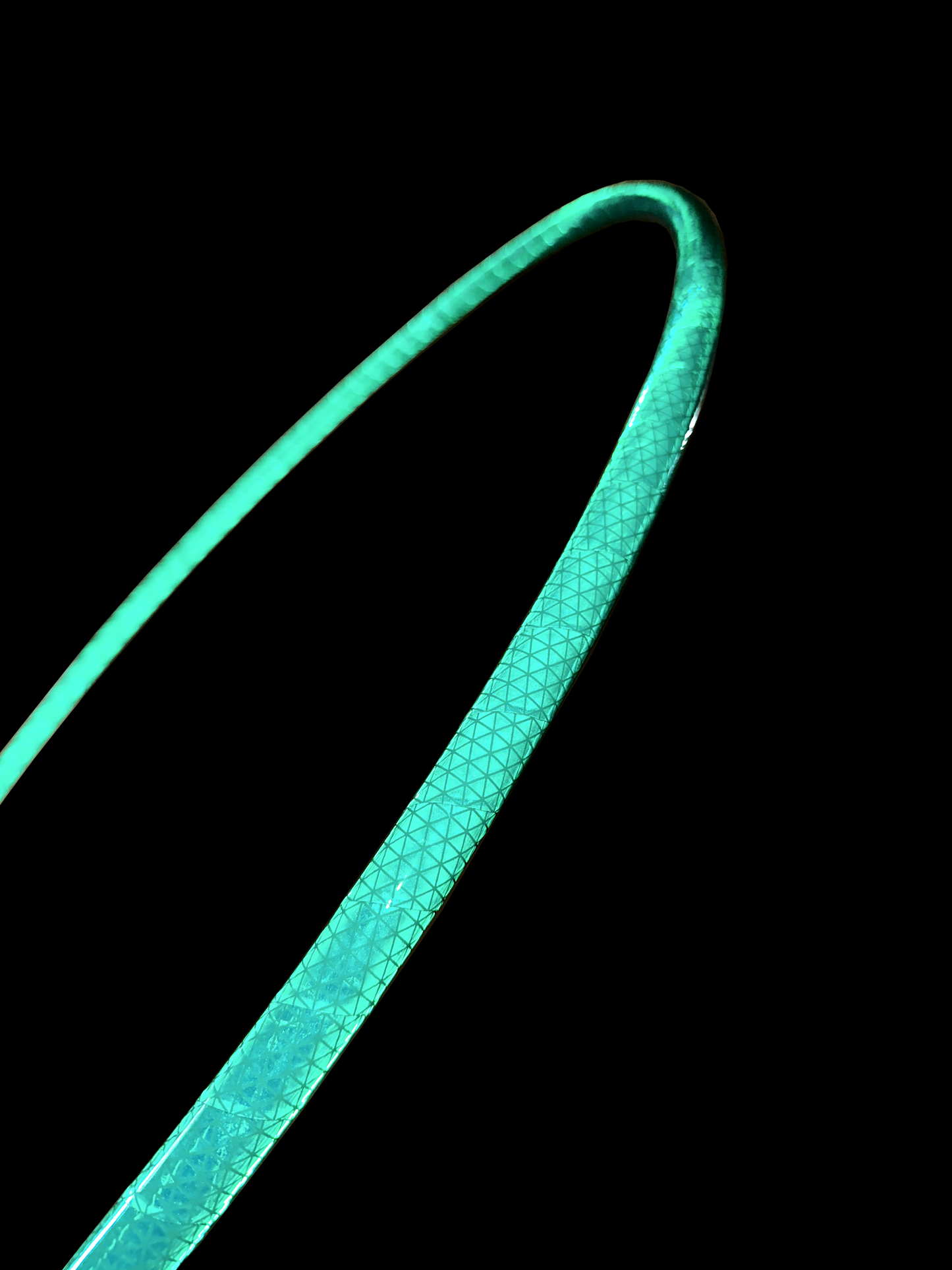 Green High Intensity Reflective Taped Hoops