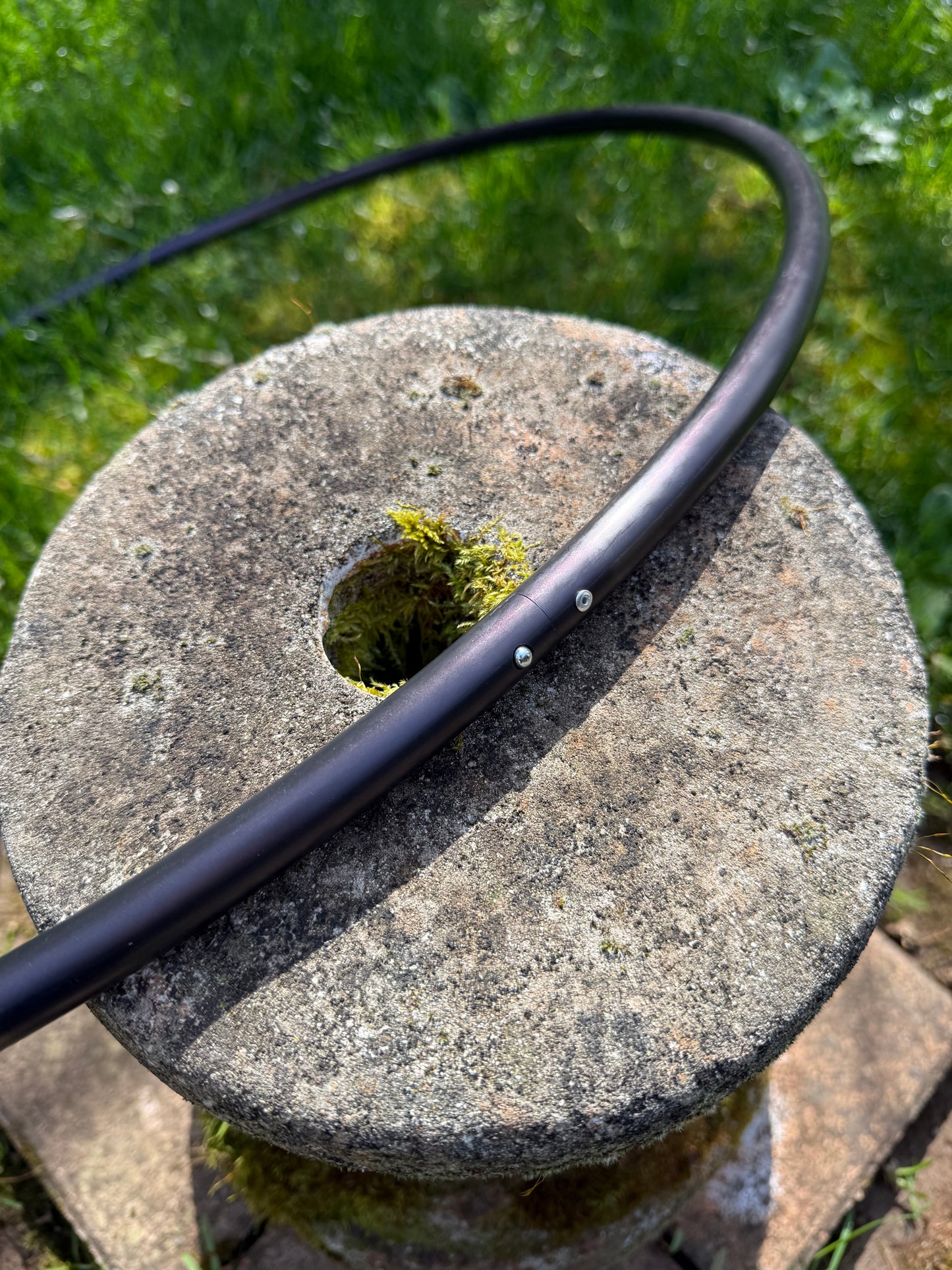 5/8" Black Widow Colored Polypro Hoops