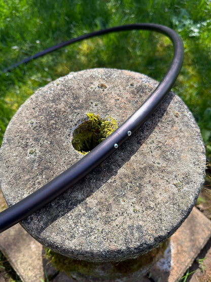 5/8" Black Widow Colored Polypro Hoops