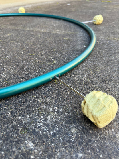 5/8" Fire Hoop Ready to Ship