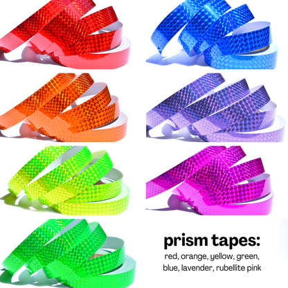 Prismatic Taped Beginner Hoop - Prism Tape w/ Gaffer Grip Tape