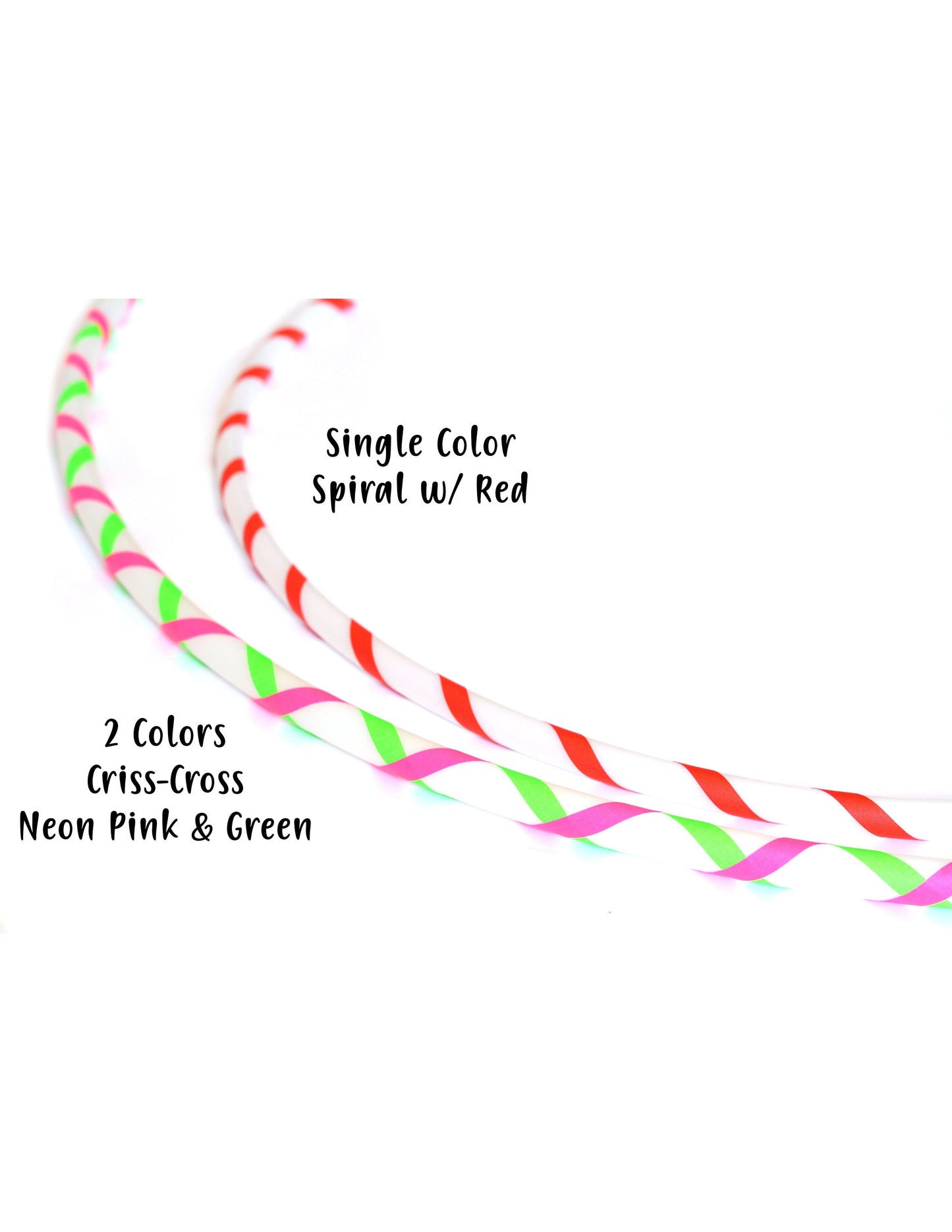 3/4 Cherry Limeade Color-Shift HDPE Hoops