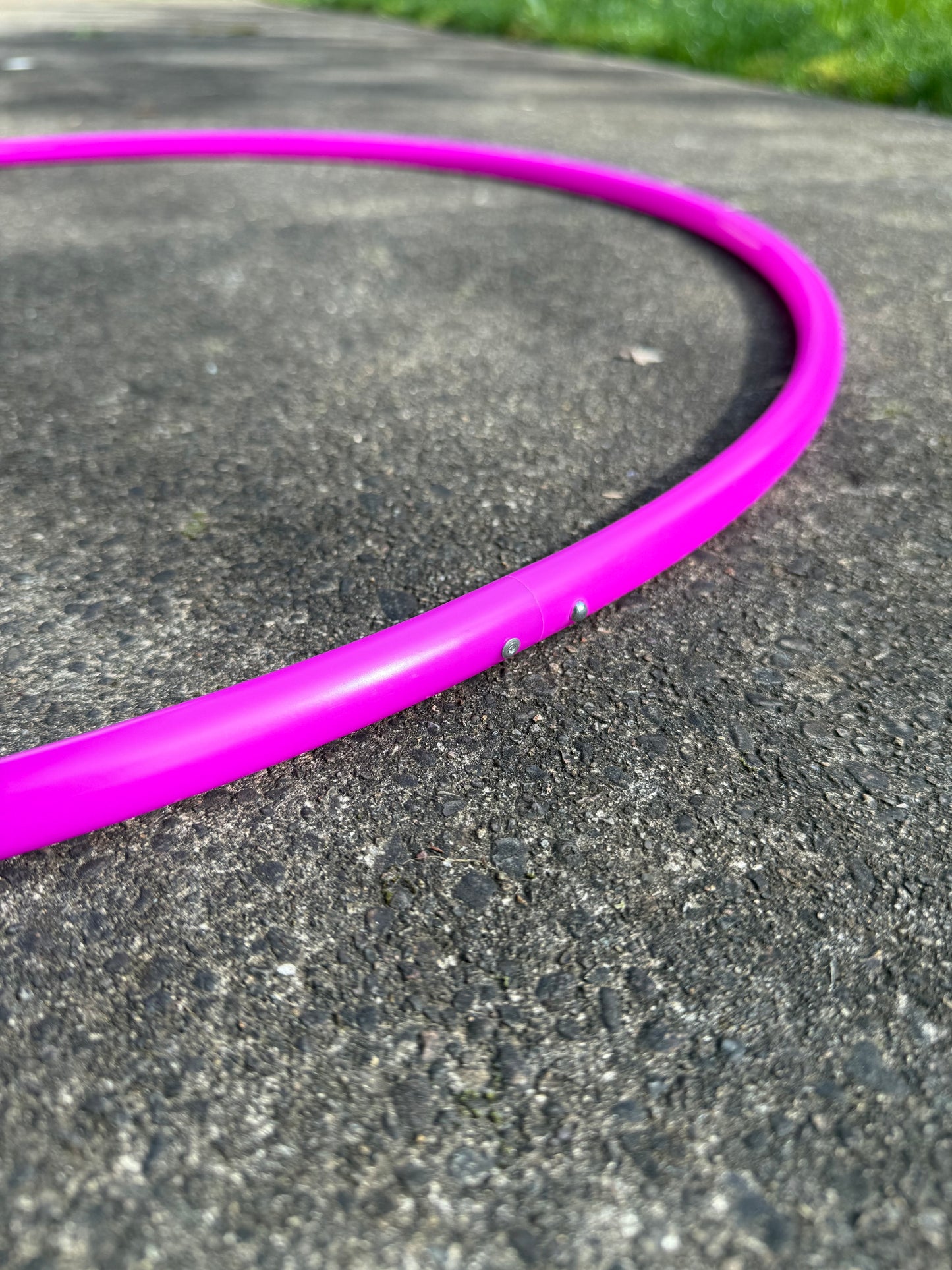 11/16 UV Fuchsia Colored Polypro Hoops