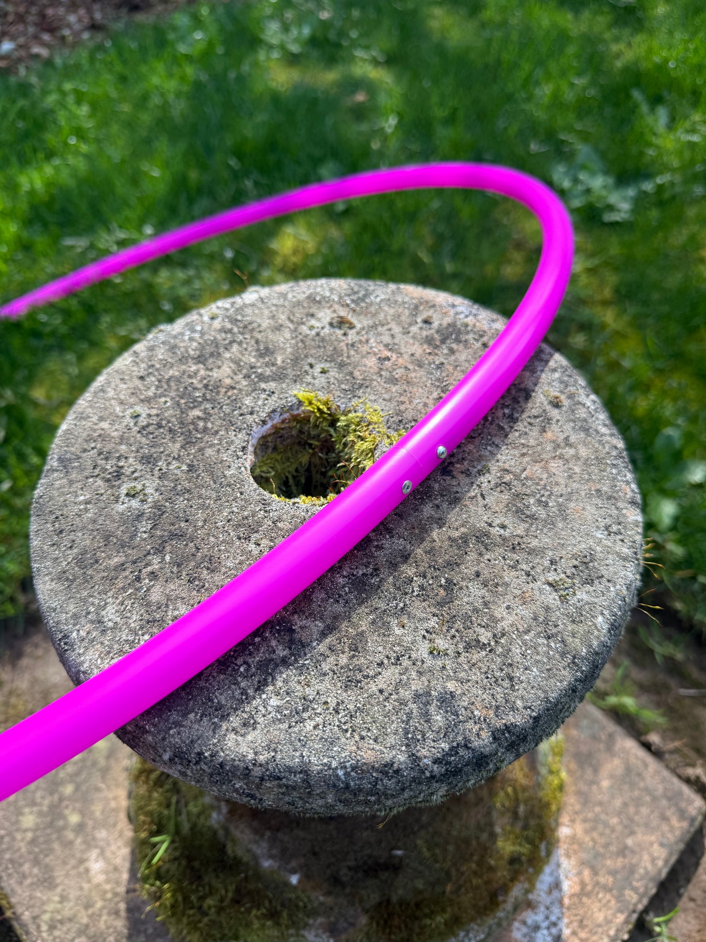 11/16 UV Fuchsia Colored Polypro Hoops