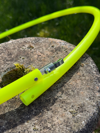 11/16" UV Yellow Colored Polypro Hoops