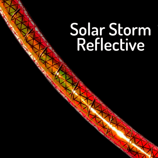 Solar Storm Color-Shift Reflective Taped Hoops