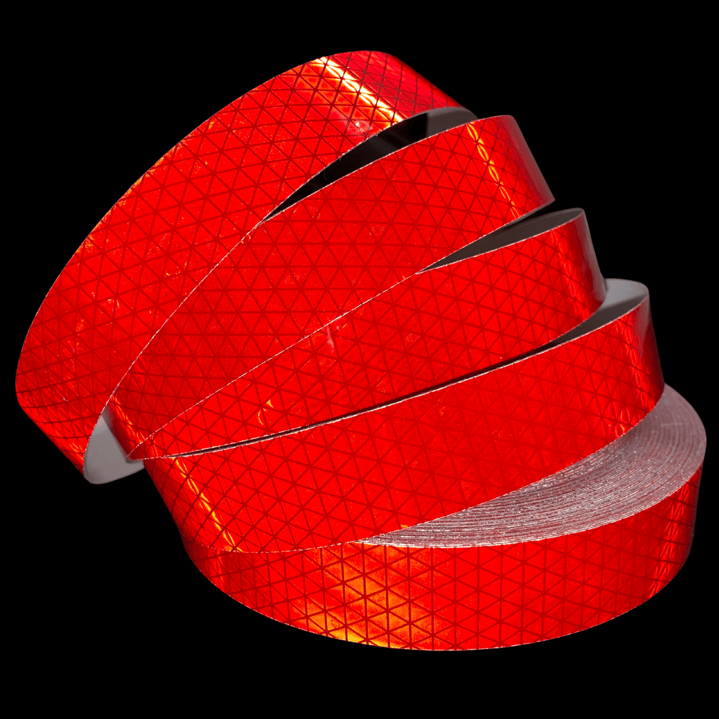 Red High Intensity Reflective Taped Performance Hoops