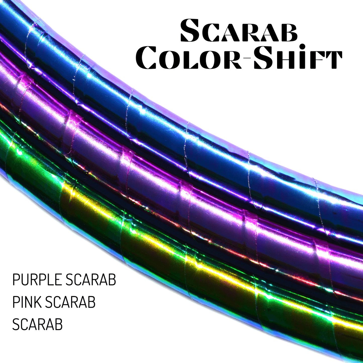 Scarab Color-Shift Performance Taped Hoops