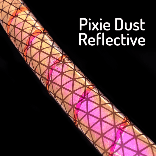 Pixie Dust Opalescent Color-Shift Reflective Taped Hoops