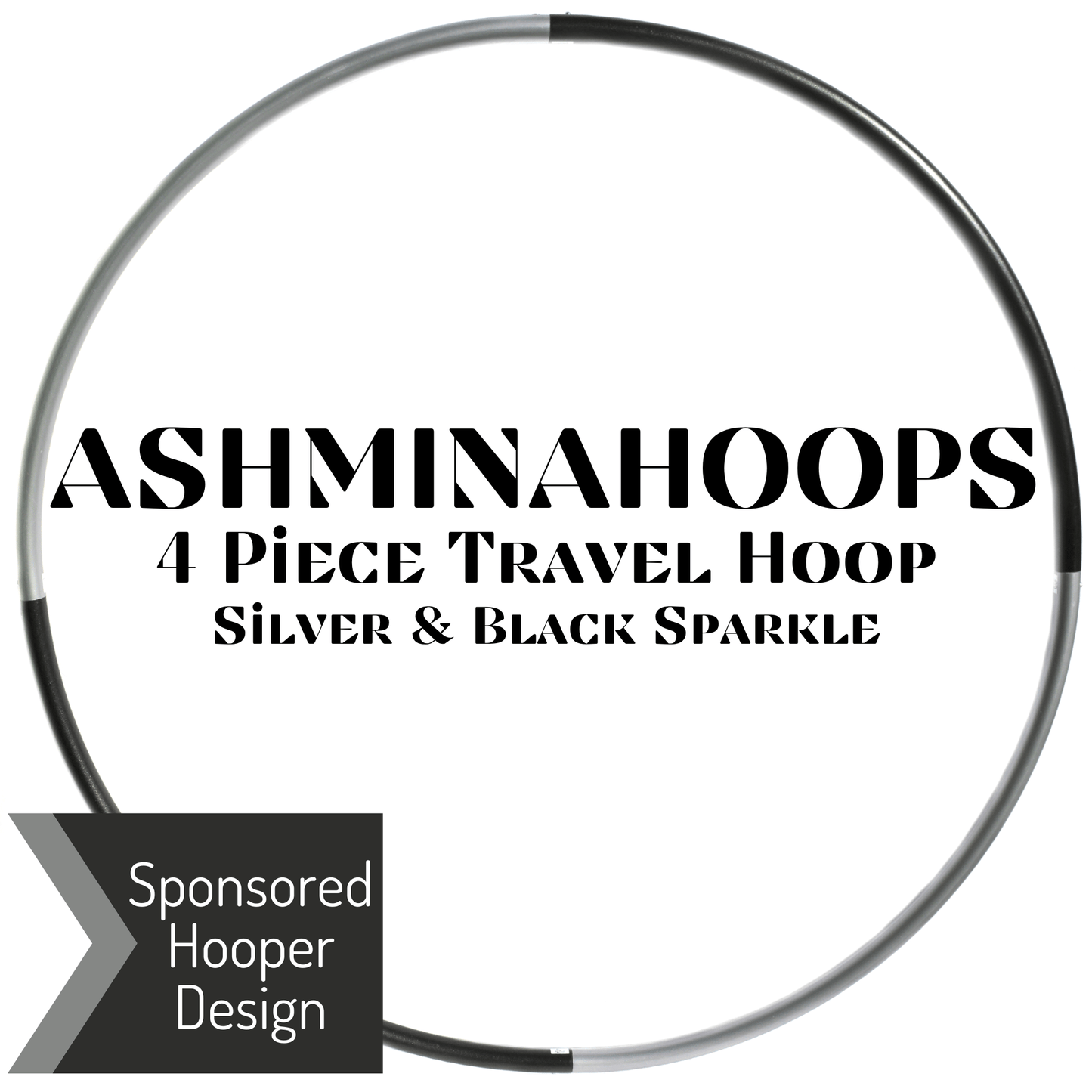ASHMINAHOOPS 4 Piece Sectional Travel Hoop