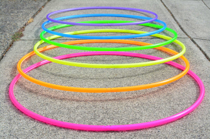 11/16 UV Yellow Colored Polypro Hoops