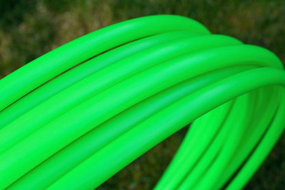 11/16 UV Green Colored Polypro Hoops