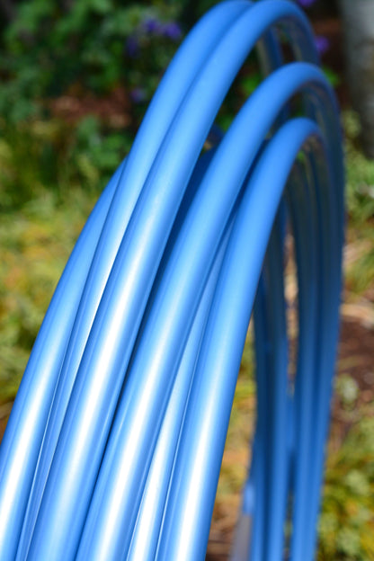 5/8 & 3/4 Slate Blue Satin Colored Polypro Hoops