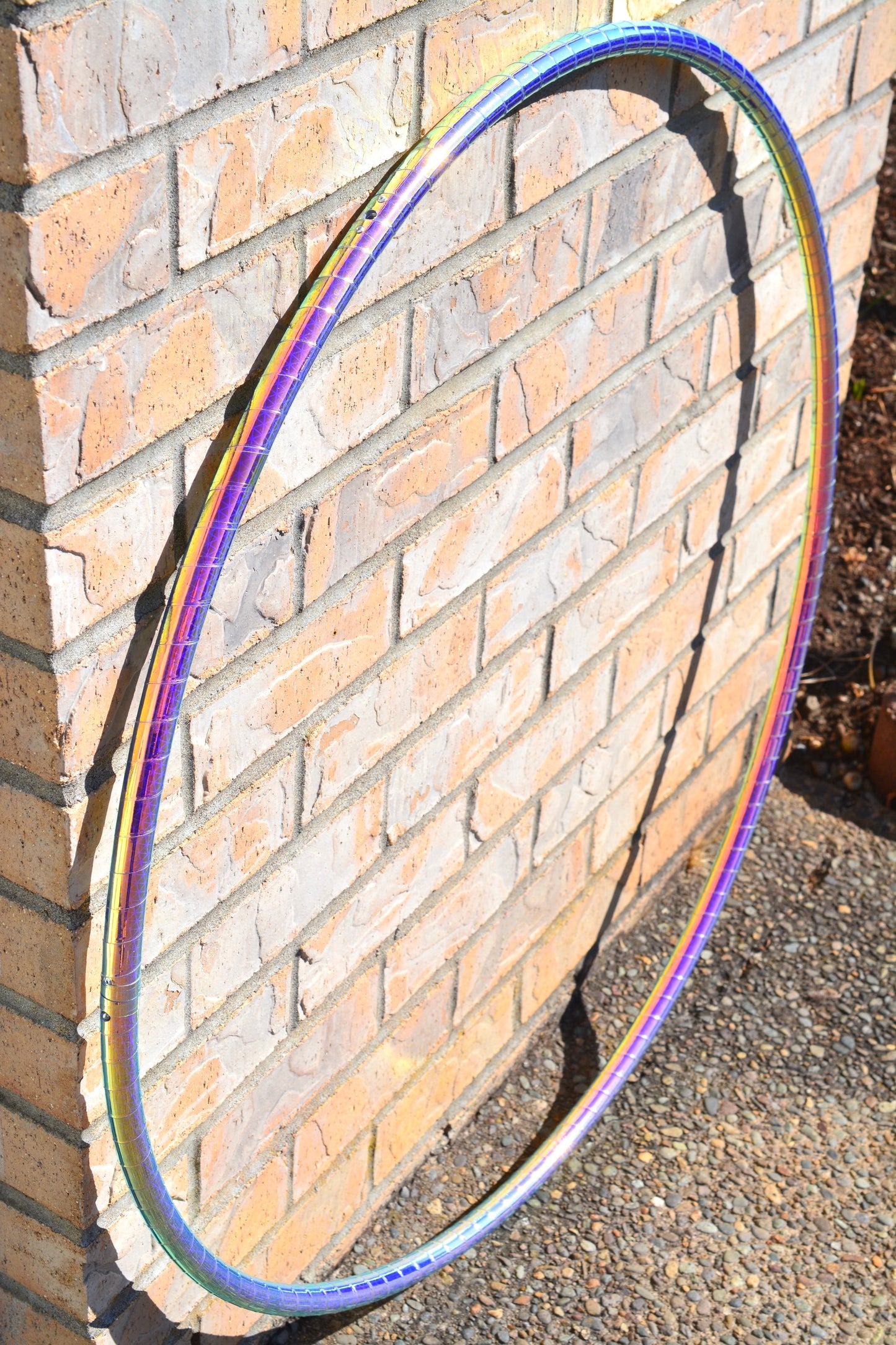 Moonbeam Color-Shift Reflective Taped Hoops