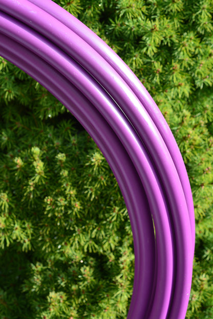 5/8 Plum Purple Colored Polypro Hoops