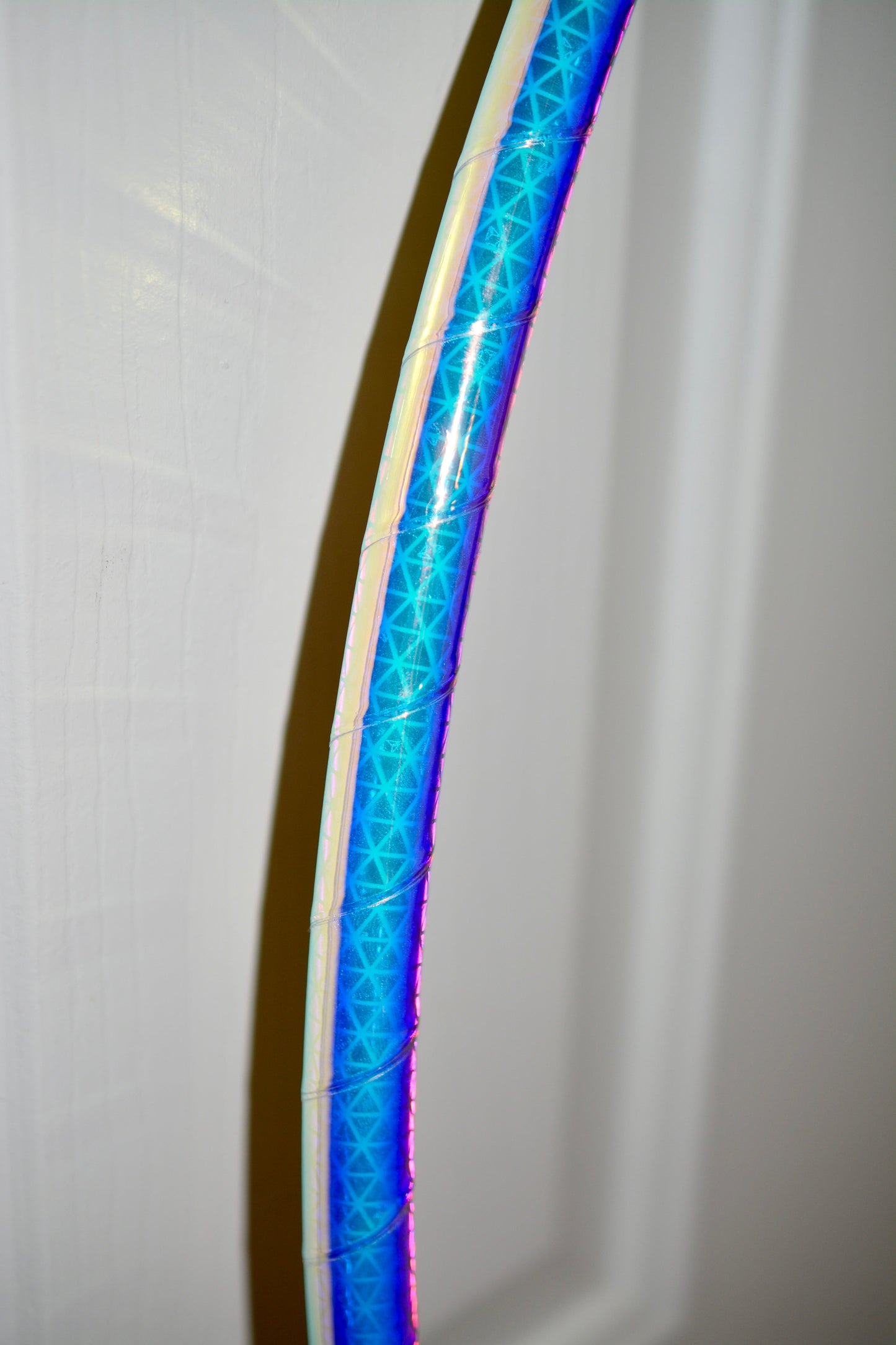 Indigo Sunrise Color-Shift Reflective Taped Hoops