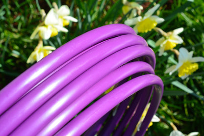 5/8 Plum Purple Colored Polypro Hoops