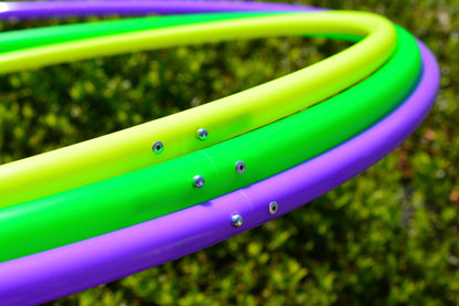 Triple Mini Hoops - 17" - 23" Inch Triples Set - Customize your own!